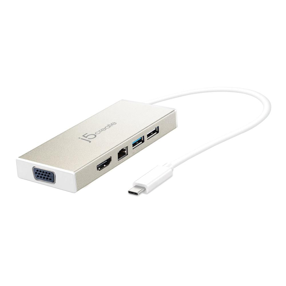 j5create JCD376 USB 3.1 Type-C Fully Functional Mini Dock Online