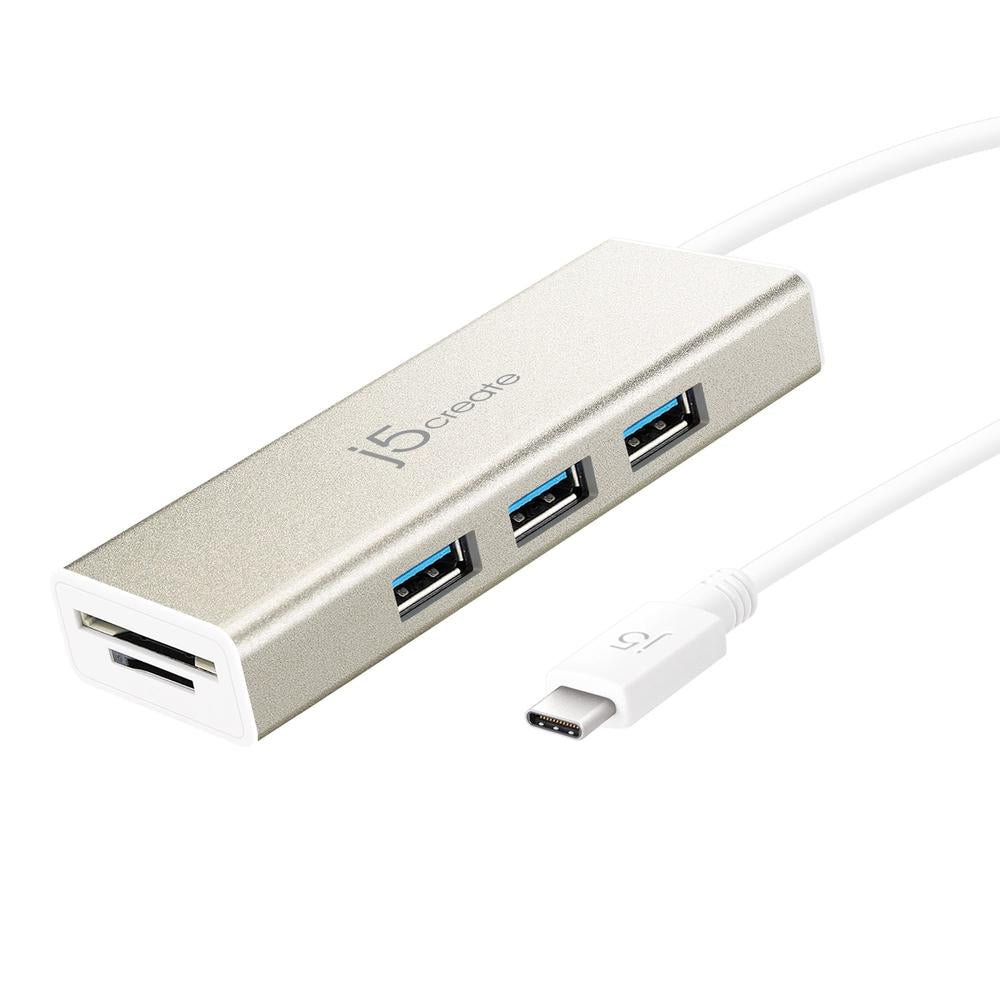 j5create JCH347 USB 3.1 Type-C 3-Port USB 3.0 HUB on Sale