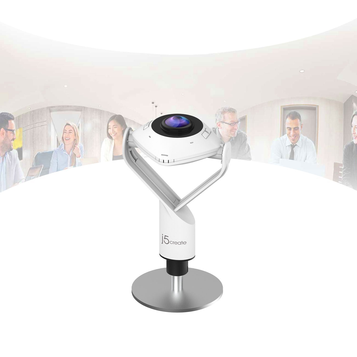 j5create360° All Around Webcam (Model: JVCU360) Fashion
