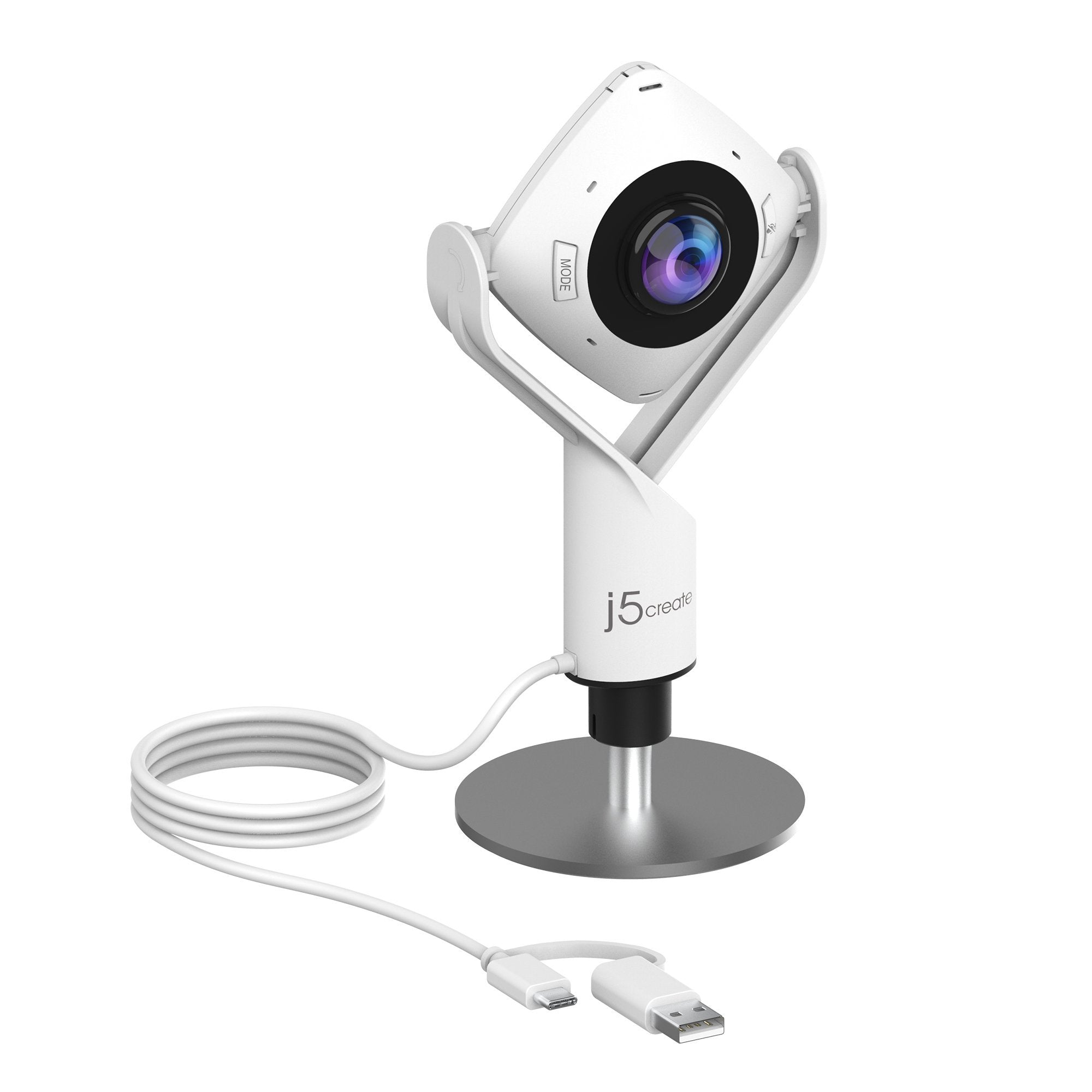 j5create360° All Around Webcam (Model: JVCU360) Fashion