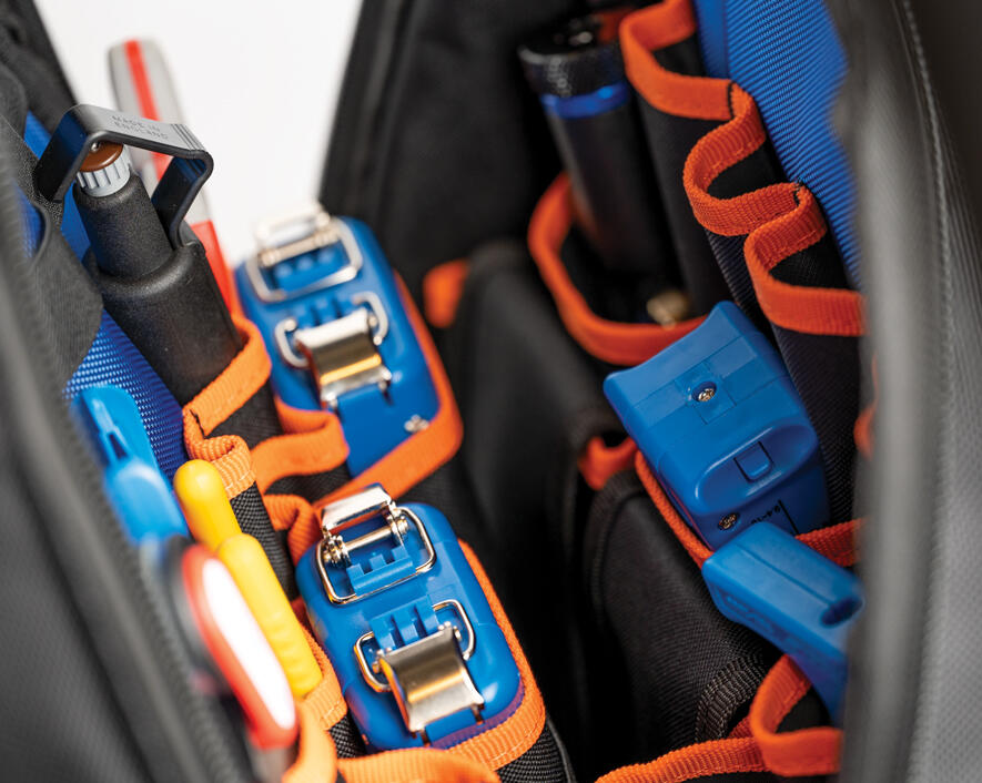 Jonard Tools Backpack Fiber Optic Mid Span Slit & Ring Tool Kit (1.2 mm-22.6 mm)+ Supply