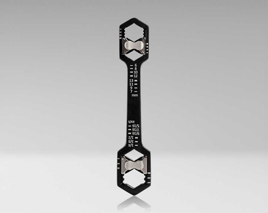 Jonard Tools Adjustable Hex Wrench, 6 – 13 mm & 1/4″ – 9/16″, AHW-600 Online Sale