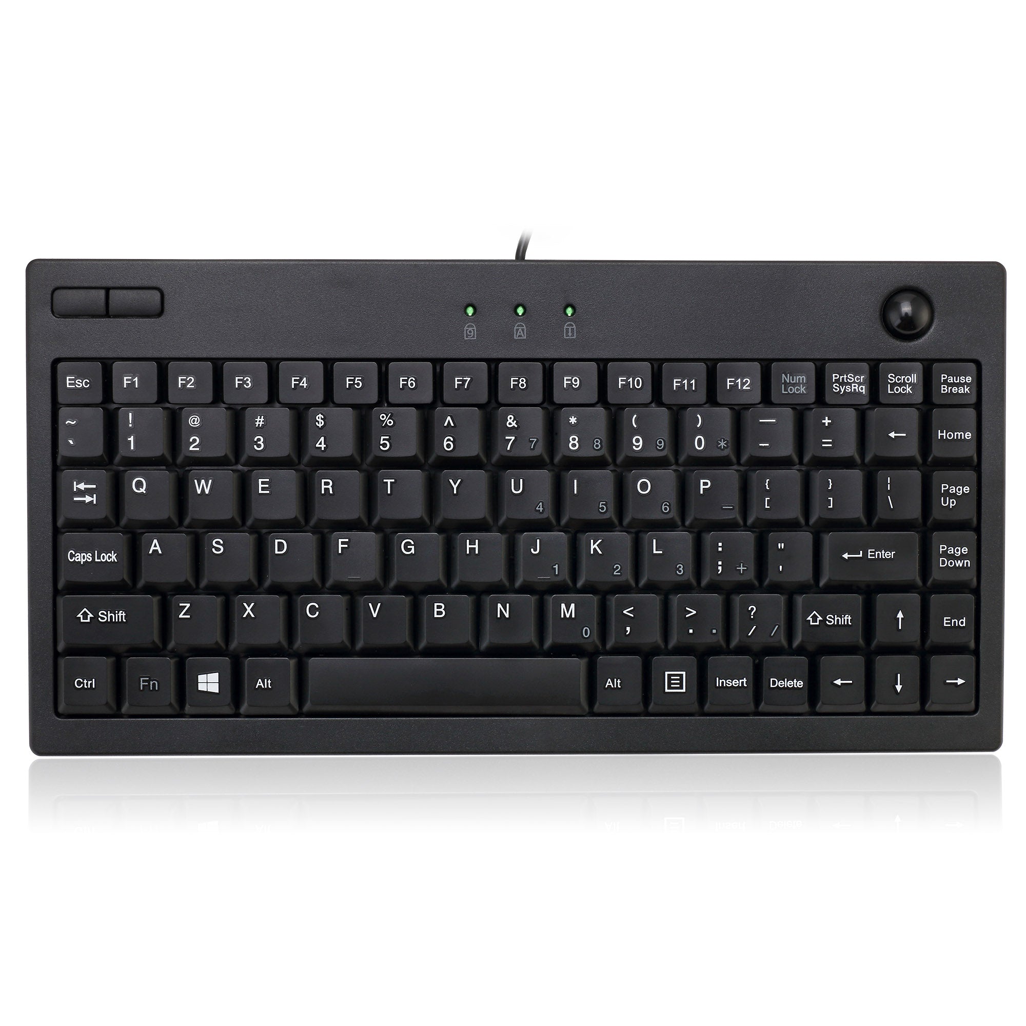 Adesso AKB-310UB EasyTrack 310 – Mini Trackball keyboard Online Sale