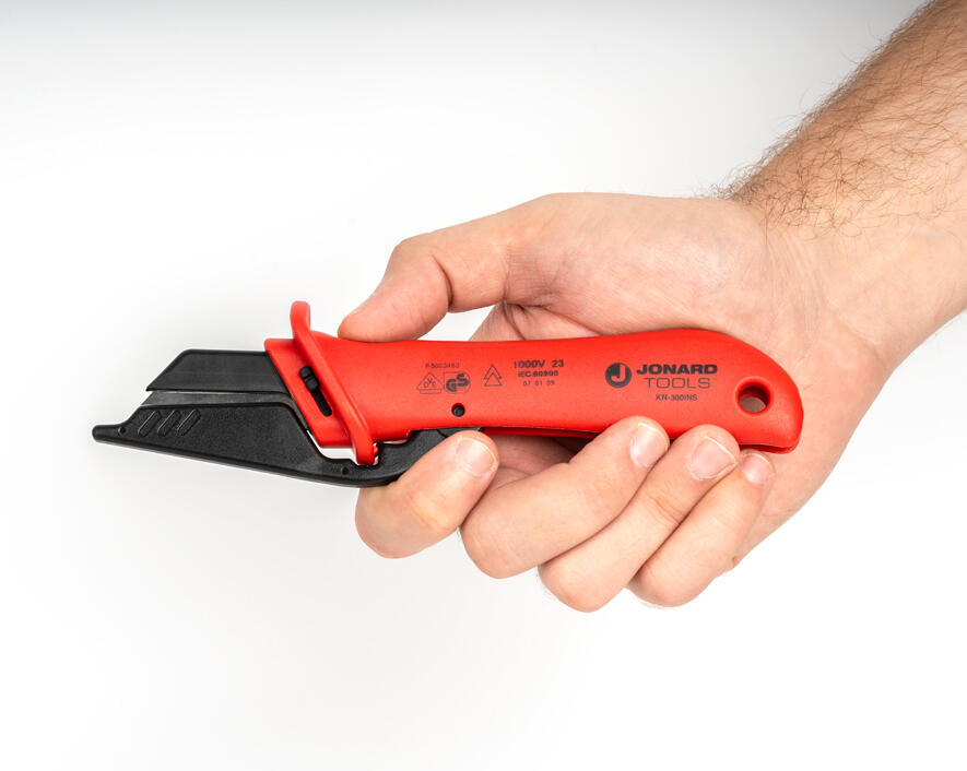 Jonard Tools Insulated Cable Dismantling Knife with Blade Guard Online now