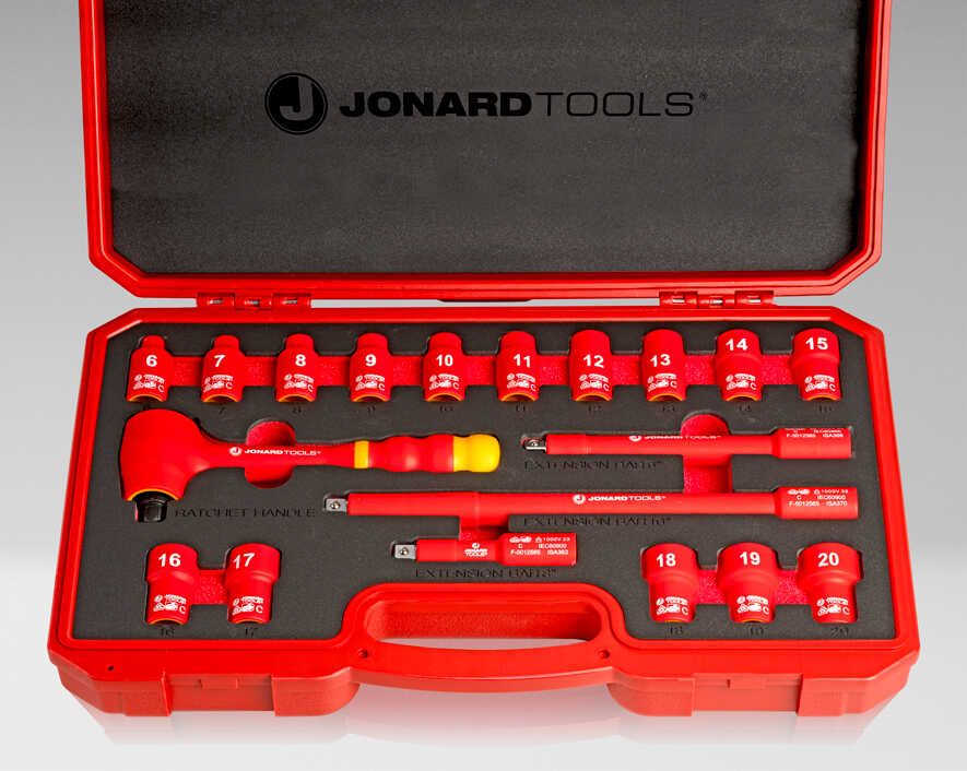 Jonard Tools Insulated 19 Piece Metric Socket Set Discount