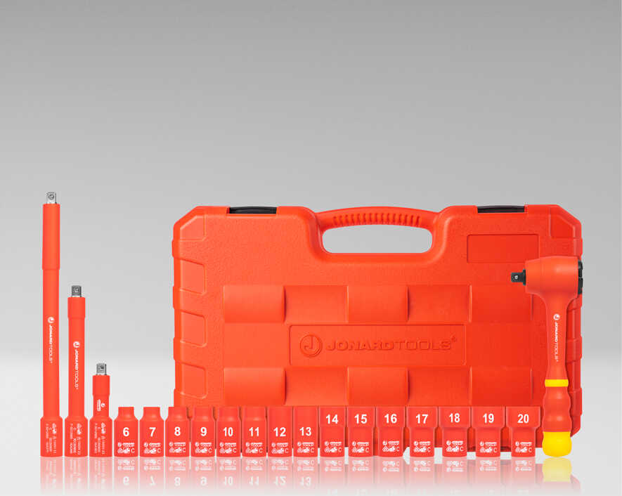 Jonard Tools Insulated 19 Piece Metric Socket Set Discount