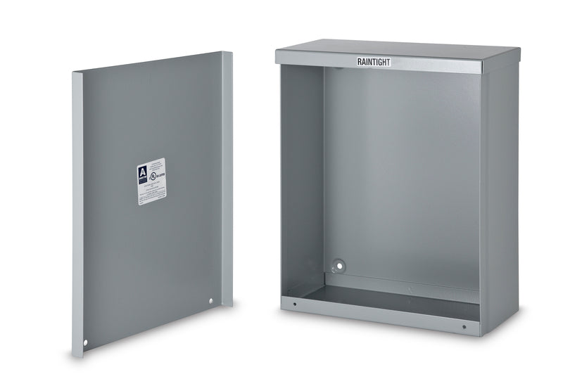Austin AB-10104RBG 10x10x4 Type 3R Raintight Screwcover Box – Painted ANSI 61 Gray Online Sale