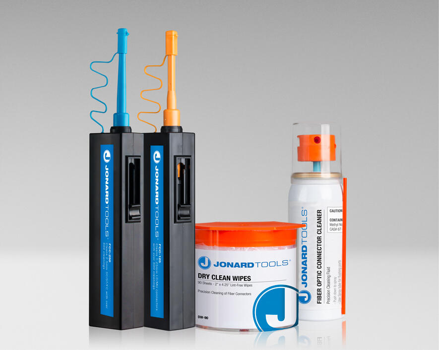 Jonard Tools Refill Kit for TK-182 Fiber Optic Connector Cleaning Kit Sale