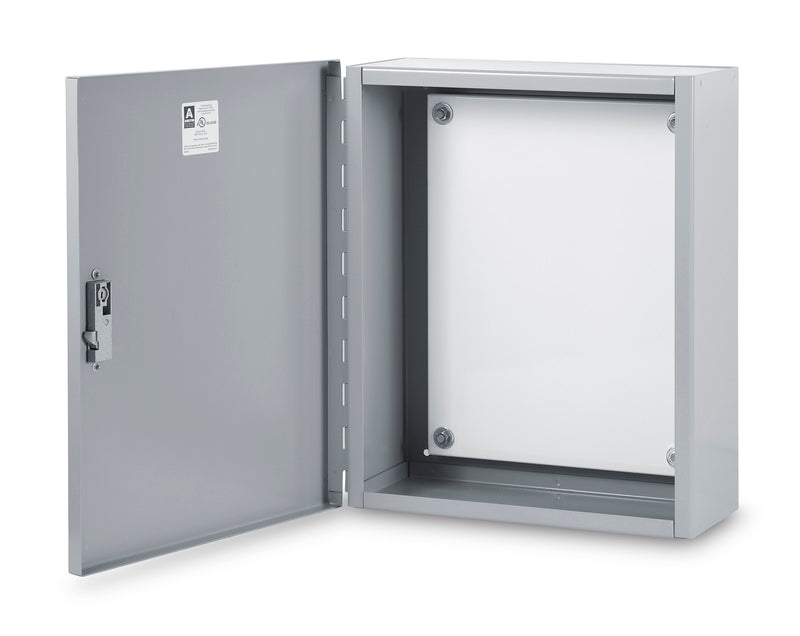 Austin AB-16166LM 16x16x6 Type 1 Large Hingecover OEM Cabinet – Includes Panel, Painted ANSI 61 Gray Discount