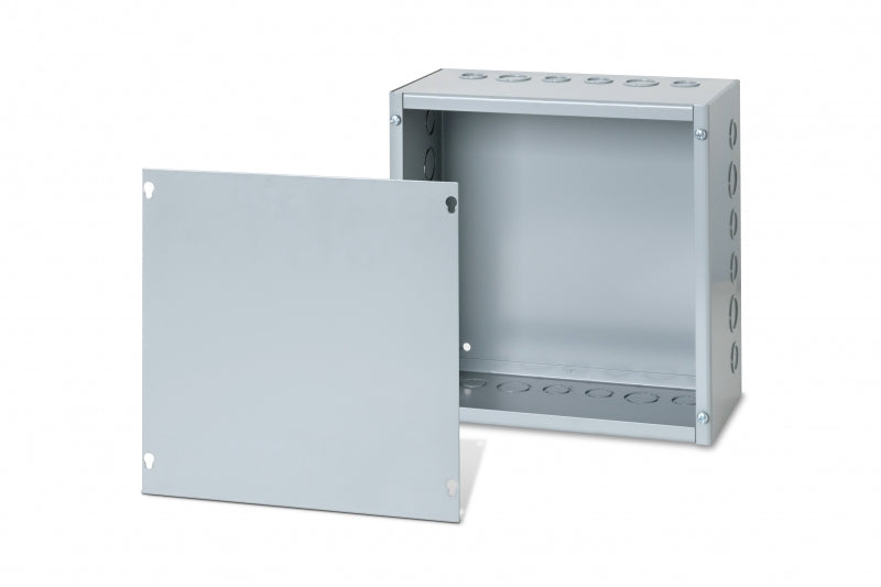 Austin AB-18126SBK 18x12x6 Type 1 Screwcover Junction Box – With ko’s, Galvanized Supply