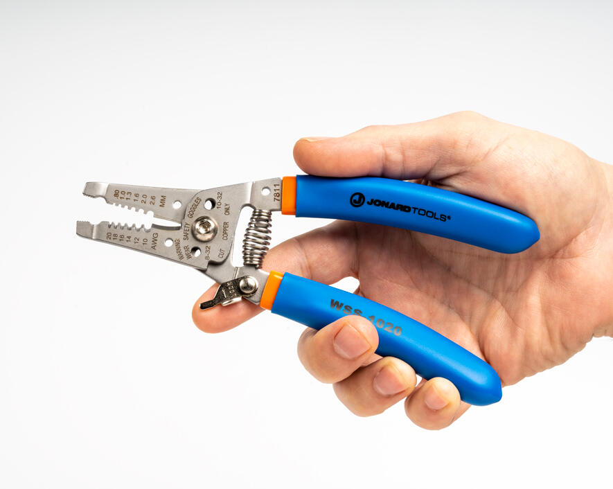 Jonard Tools Stainless Steel Curved Wire Stripper, 10-20 AWG Discount