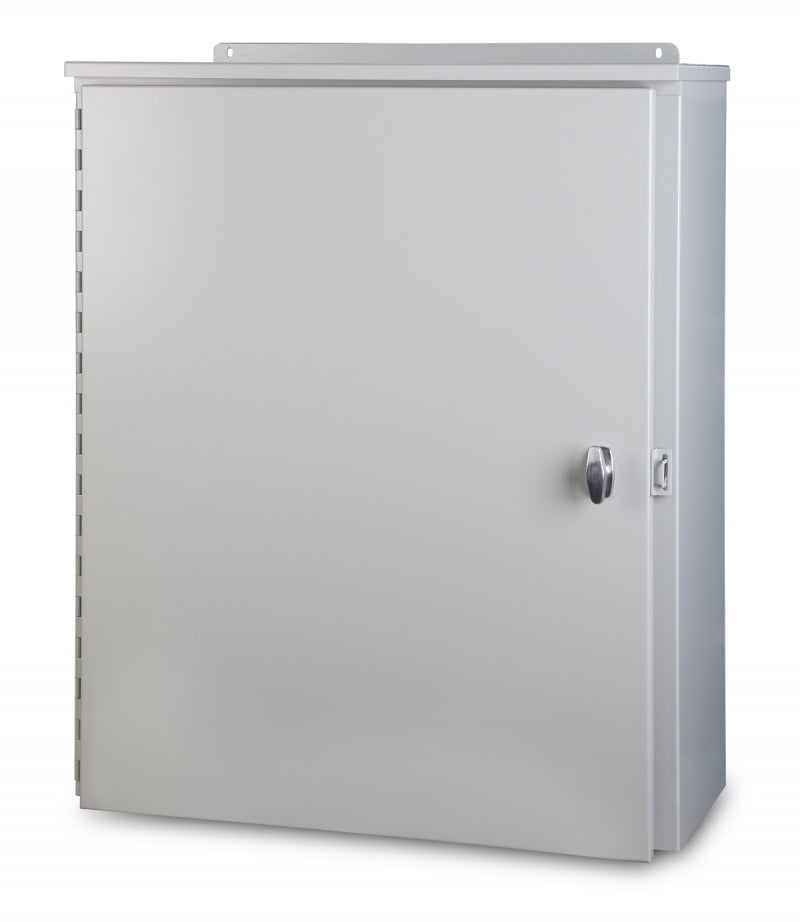 Austin AB-303012WL 30x30x12 Type 3R Large Weatherproof Hingecover Cabinet, Painted ANSI 61 Gray Fashion