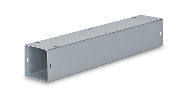 Austin AB-4412SW 4x4x12 Type 1 Screwcover Wireway – No ko’s, Galvanized Online now