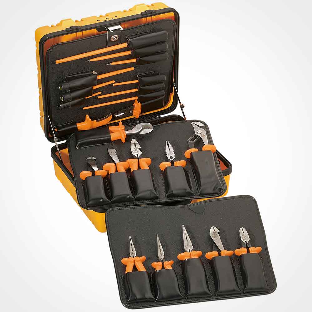 Klein Tools 33527 General Purpose 1000V Insulated Tool Kit 22-Piece Supply