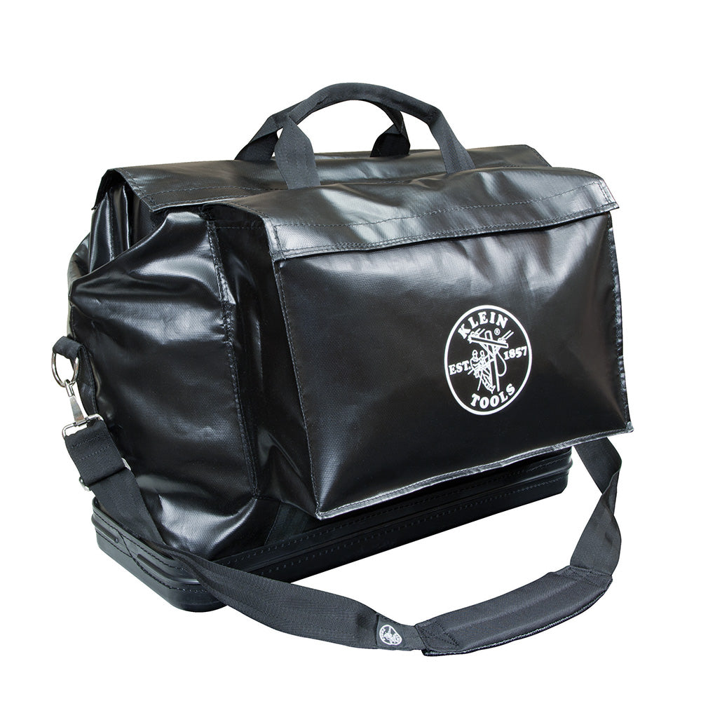 Klein Tools 5182BLA Vinyl Equipment Bag (Black) Supply