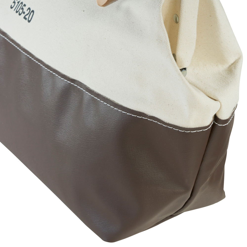Klein Tools 510520 20 Inch High-Bottom Canvas Tool Bag on Sale
