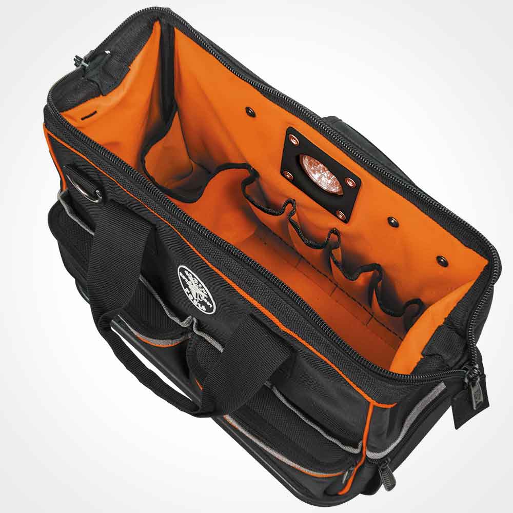 Klein Tools 55431 Tradesman Pro Lighted Tool Bag Online Sale
