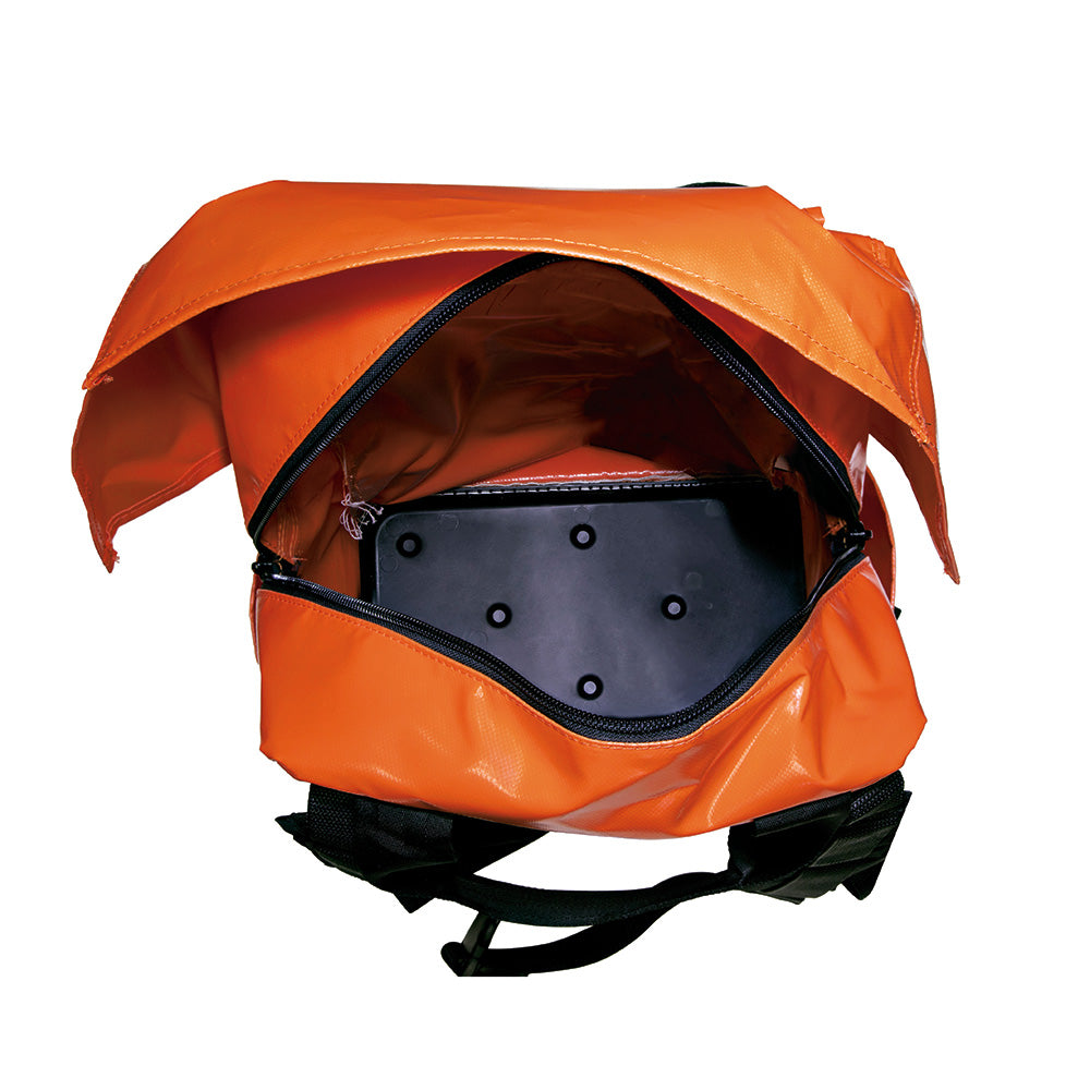Klein Tools 5185ORA Lineman Backpack Orange Supply