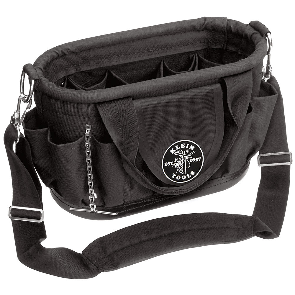 Klein Tools 58890 17 Pocket Tool Tote with Shoulder Strap on Sale