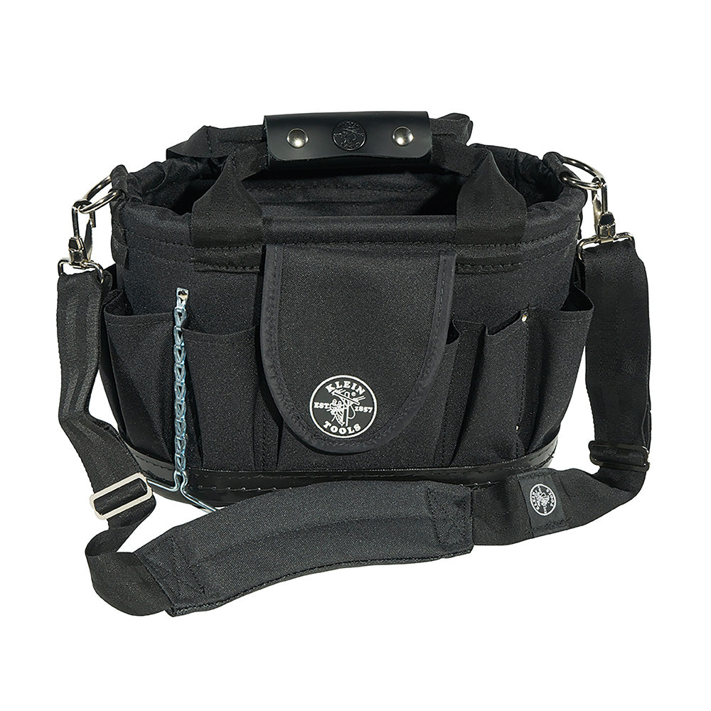 Klein Tools 58890 17 Pocket Tool Tote with Shoulder Strap on Sale