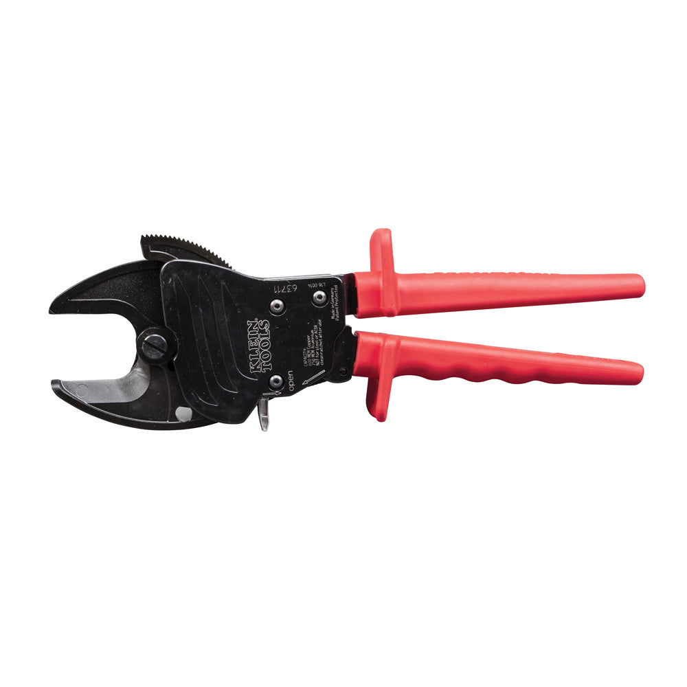 Klein Tools 63711 Open Jaw Ratcheting Cable Cutter on Sale