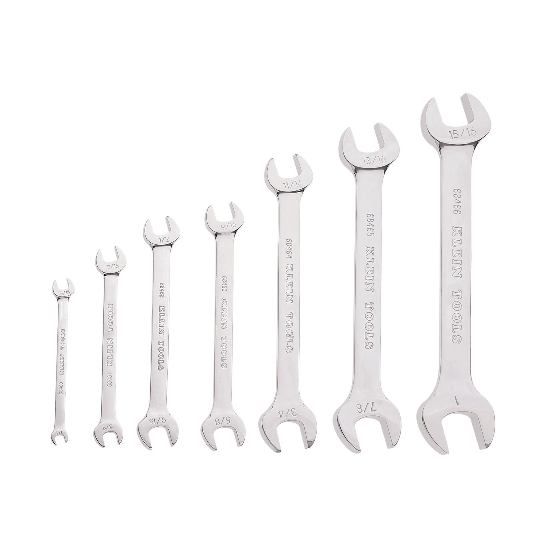 Klein Tools 68452 7 Piece Open-End Wrench Set Online Sale