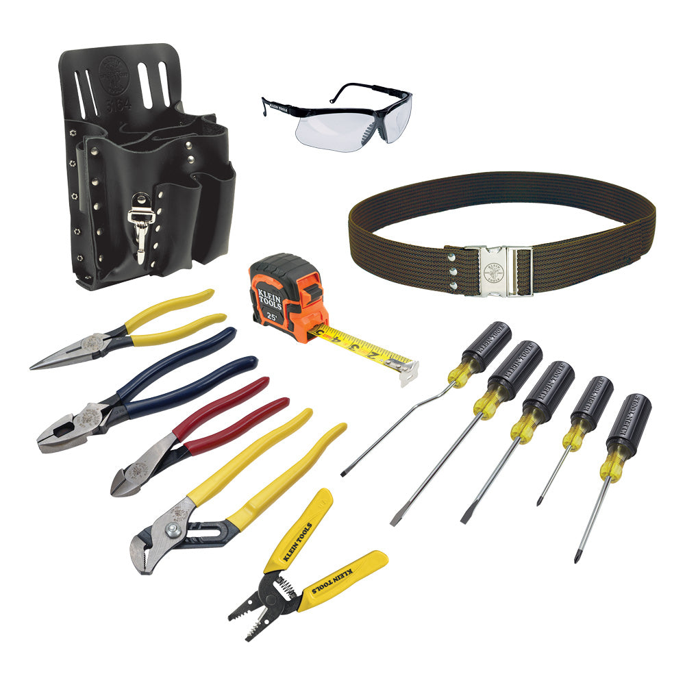 Klein Tools 80014 14 Piece Electrician Tool Set Online Sale