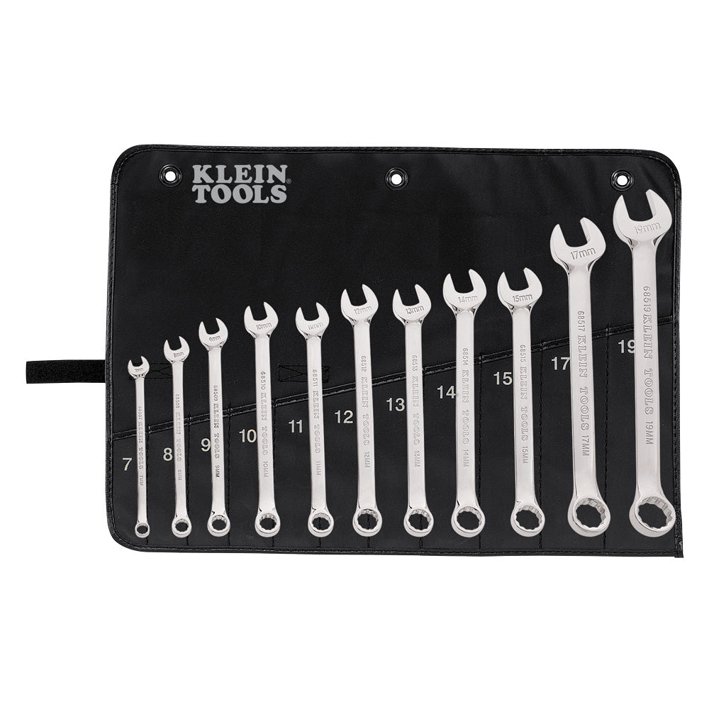 Klein Tools 68502 11 Piece Metric Combination Wrench Set Online now