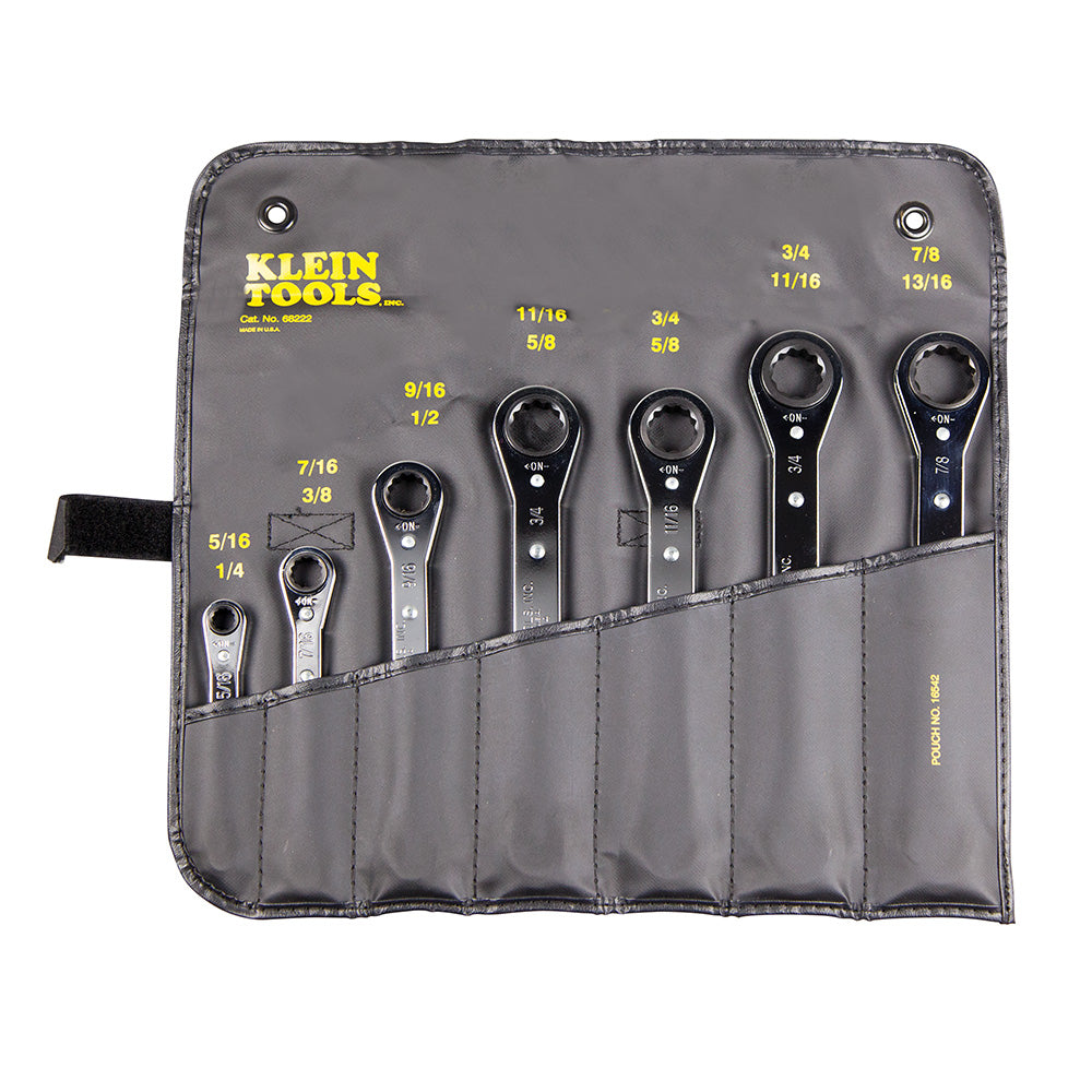 Klein Tools 68222 7 Piece Ratcheting Box Wrench Set Discount