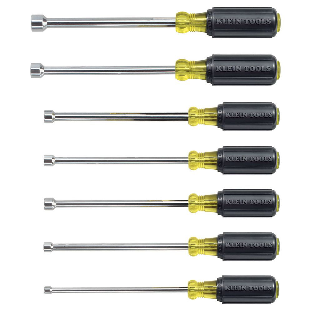 Klein Tools 647 Nut Driver Set – 7 Pieces, 6 Inch Shafts Online Sale