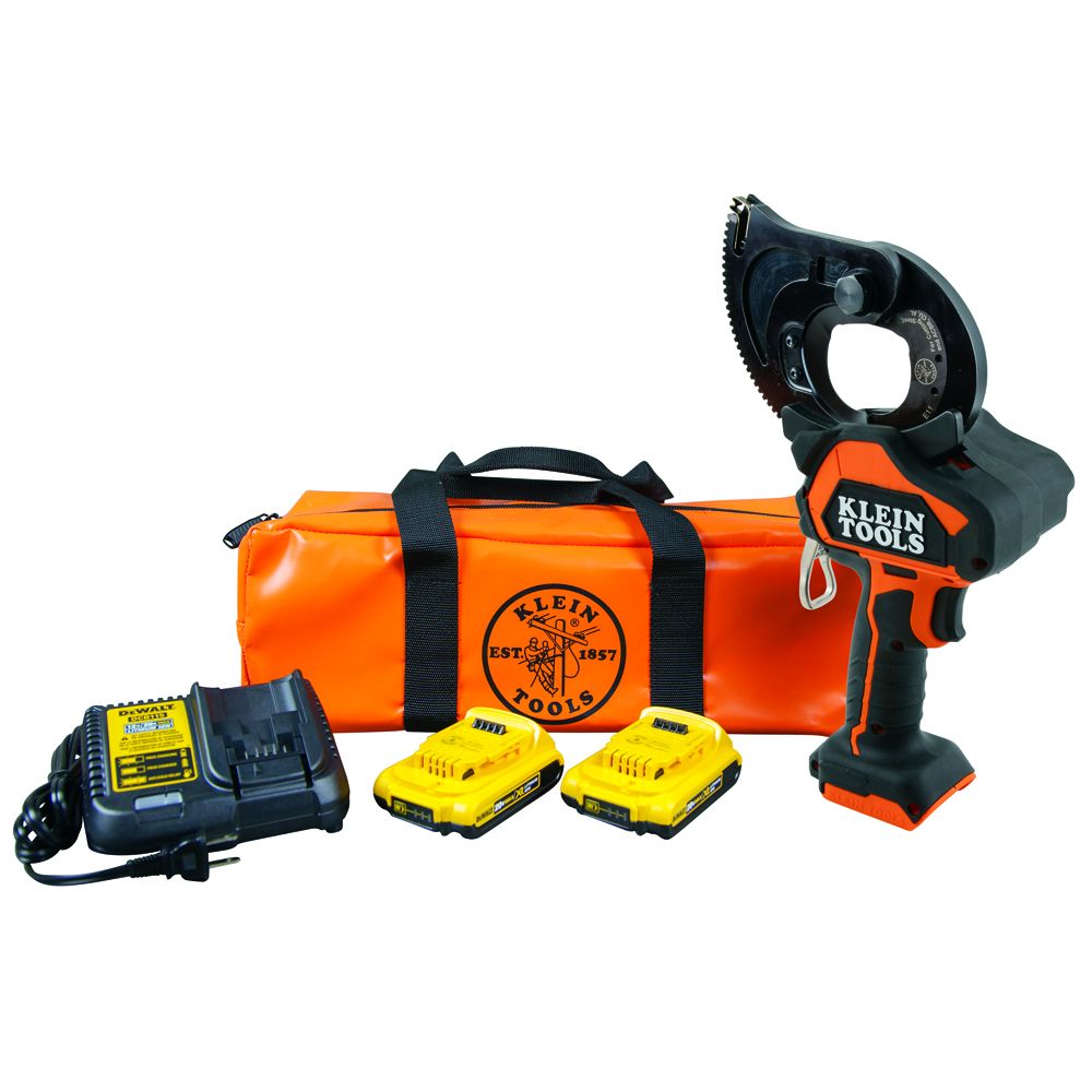 Klein Tools Battery-Operated EHS Closed-Jaw Cutter, 2 Ah – BAT20GD1 Supply