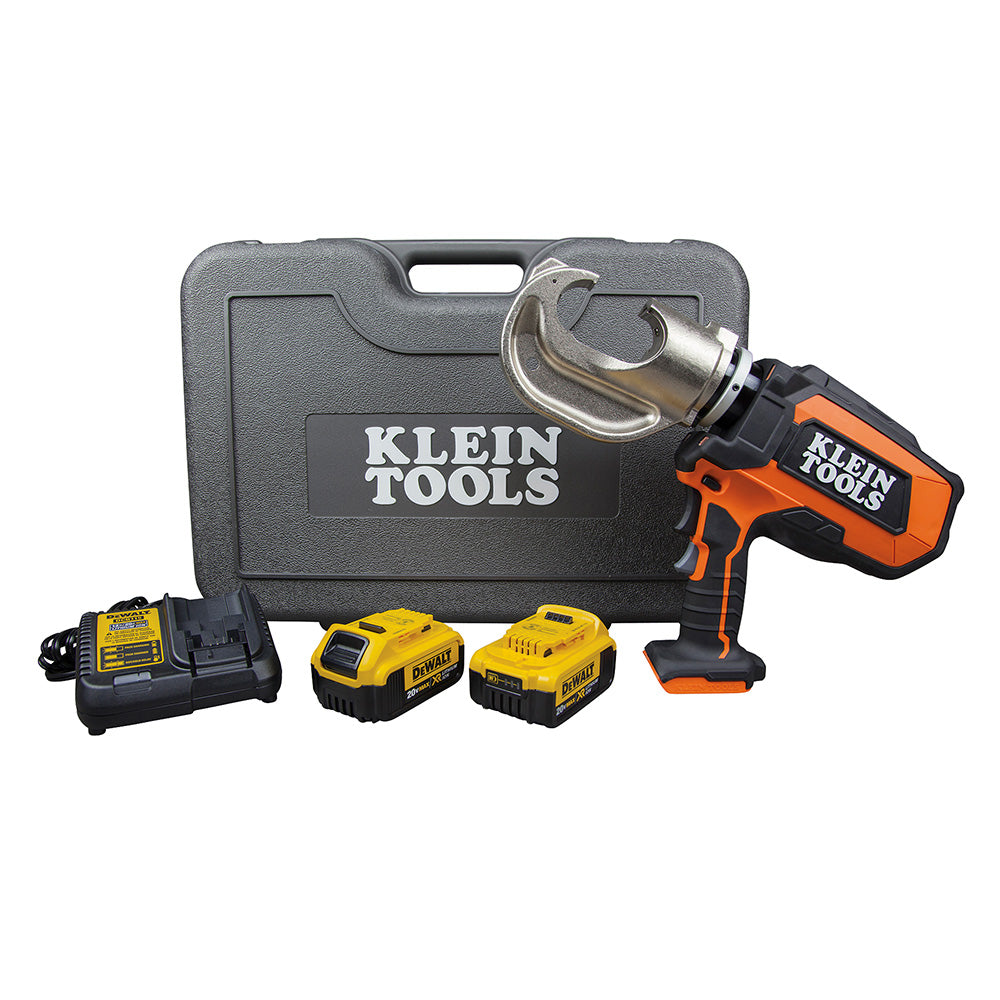 Klein Tools BAT20-12T1651 Battery-Operated 12-Ton Crimper Kit Sale
