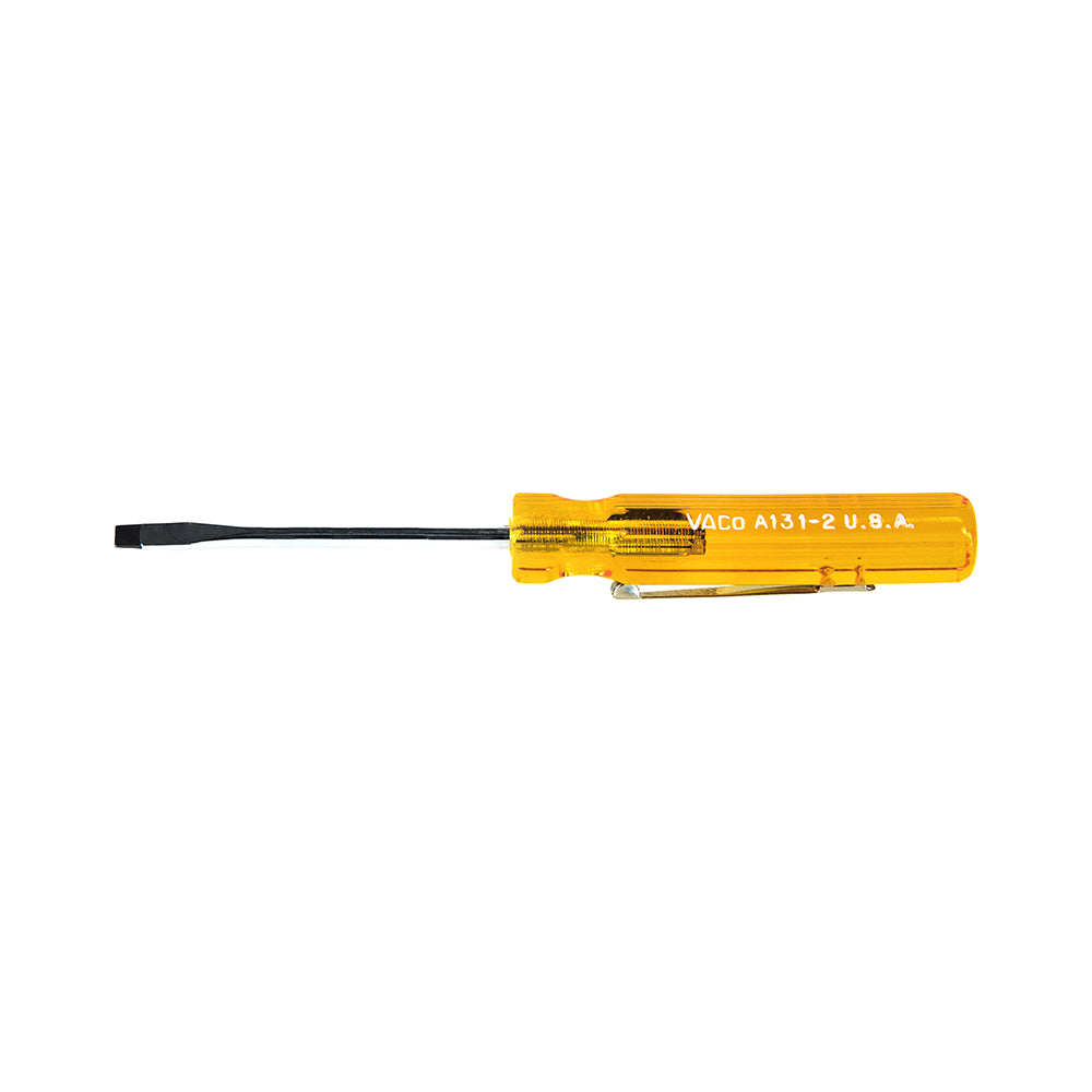 Klein Tools A131-2 1/8-Inch Keystone Tip Screwdriver with Pocket Clip Discount