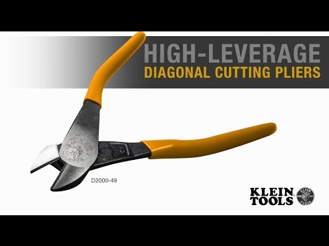 Klein Tools D2000-49 9 Inch Diagonal Cutting Pliers, Angled Head Online now