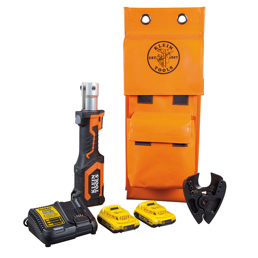 Klein Tools BAT207T3 Battery-Operated Cable Cutter, Cu/Al, 2 Ah Supply
