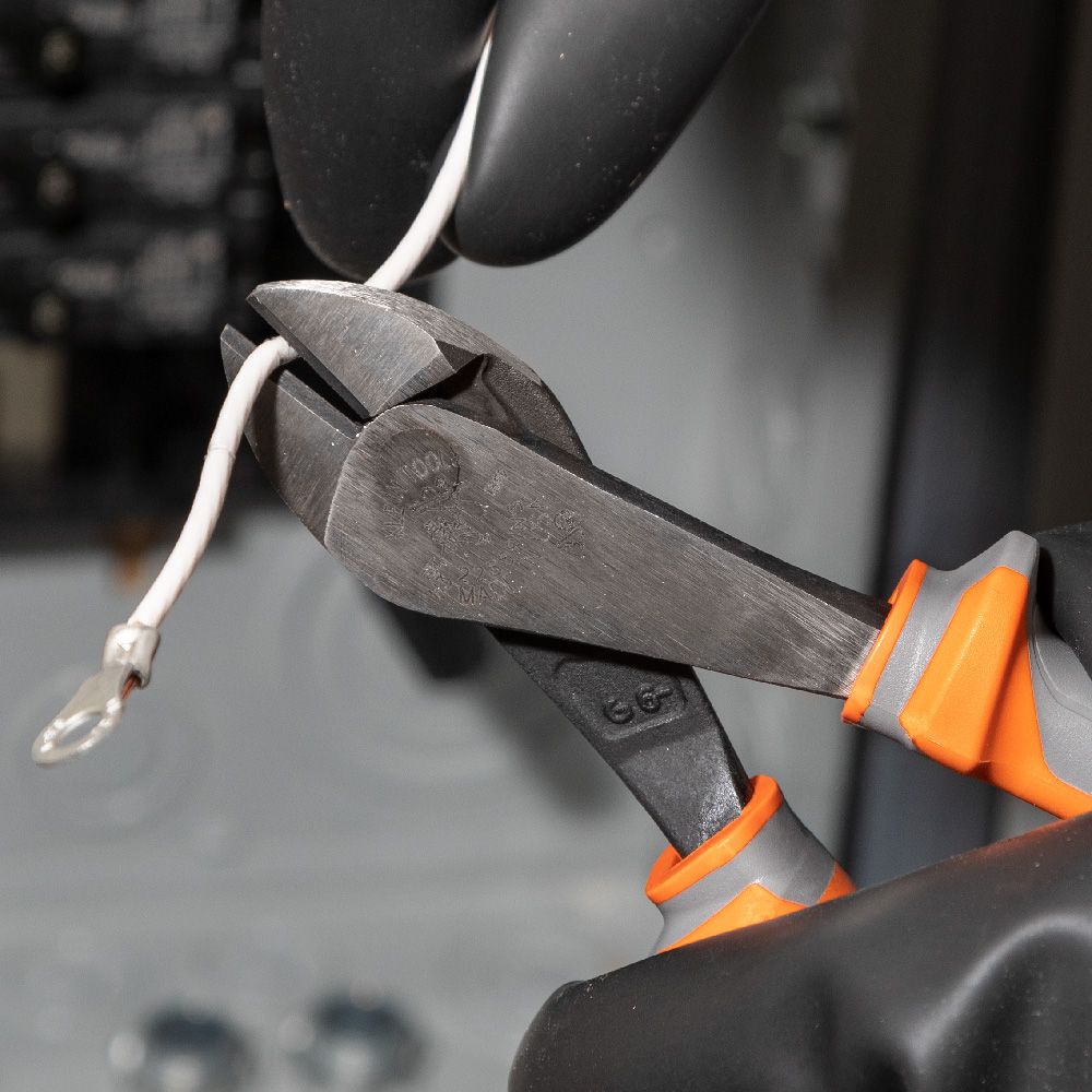 Klein Tools Diagonal Cutting Pliers, Insulated, High Leverage, 8-Inch, 2288RINS Discount