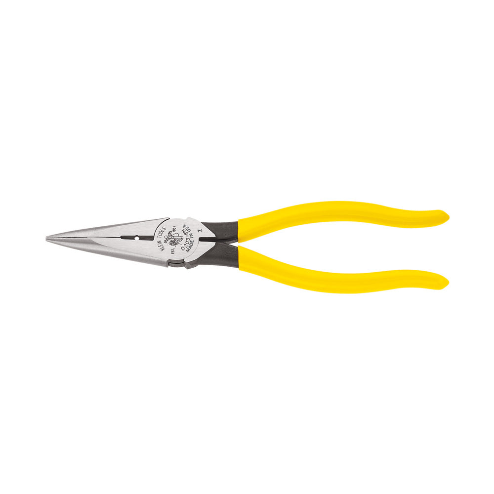 Klein Tools D203-8N Long Nose Side-Cutting Pliers, Stripping, 8-Inch Online Hot Sale