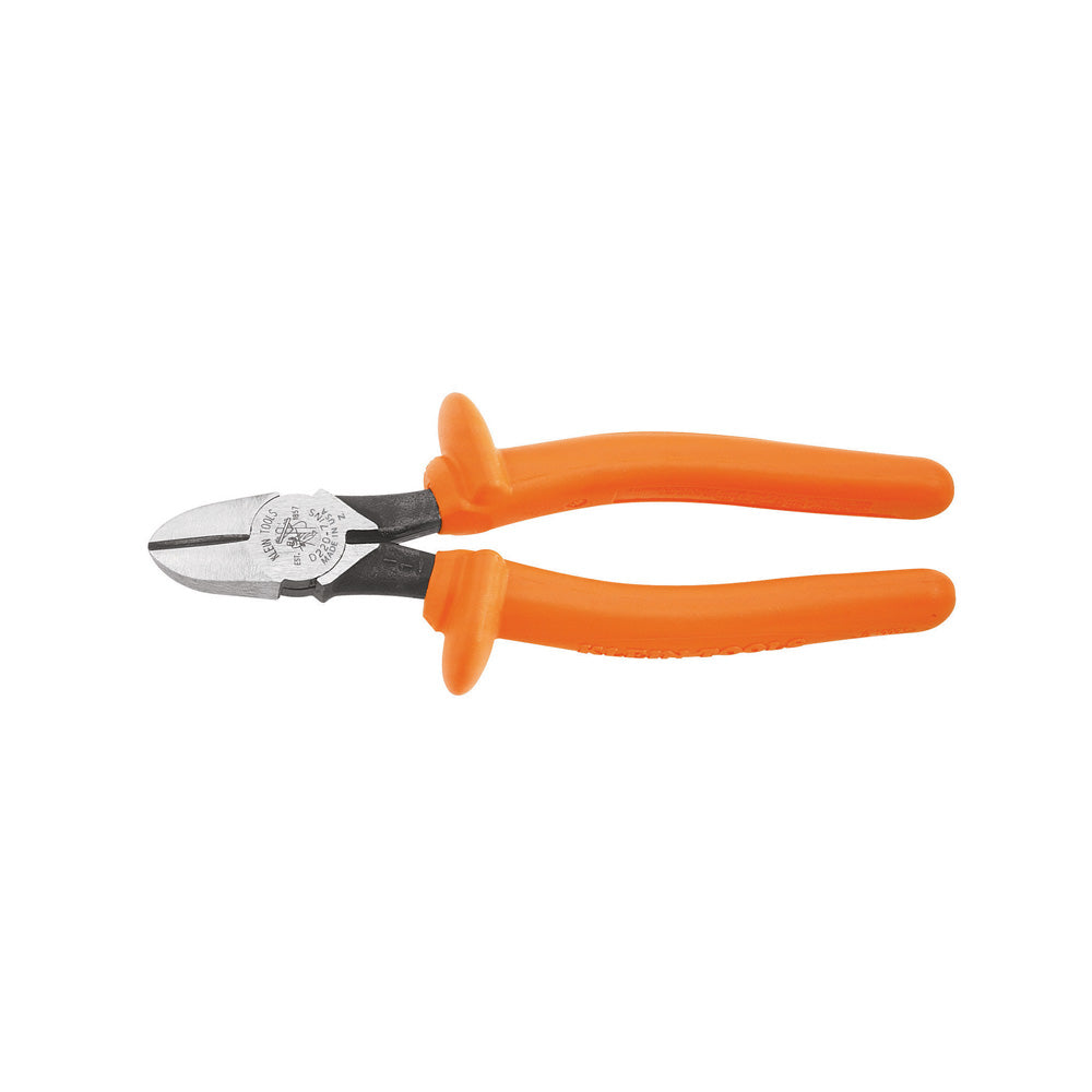 Klein Tools D220-7-INS Insulated Pliers, Diagonal Cutters, 7-Inch on Sale
