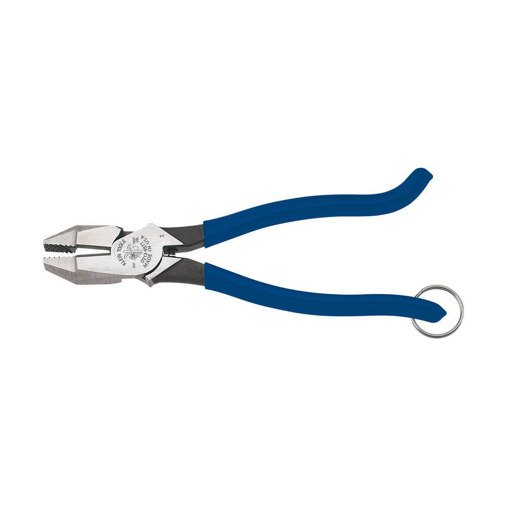 Klein Tools D213-9STT Ironworker’s Pliers with Tether Ring, Online now