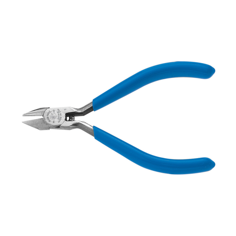 Klein Tools D259-4C Diagonal Cutting Pliers, Pointed Nose, Extra-Narrow Jaw, 4-Inch on Sale