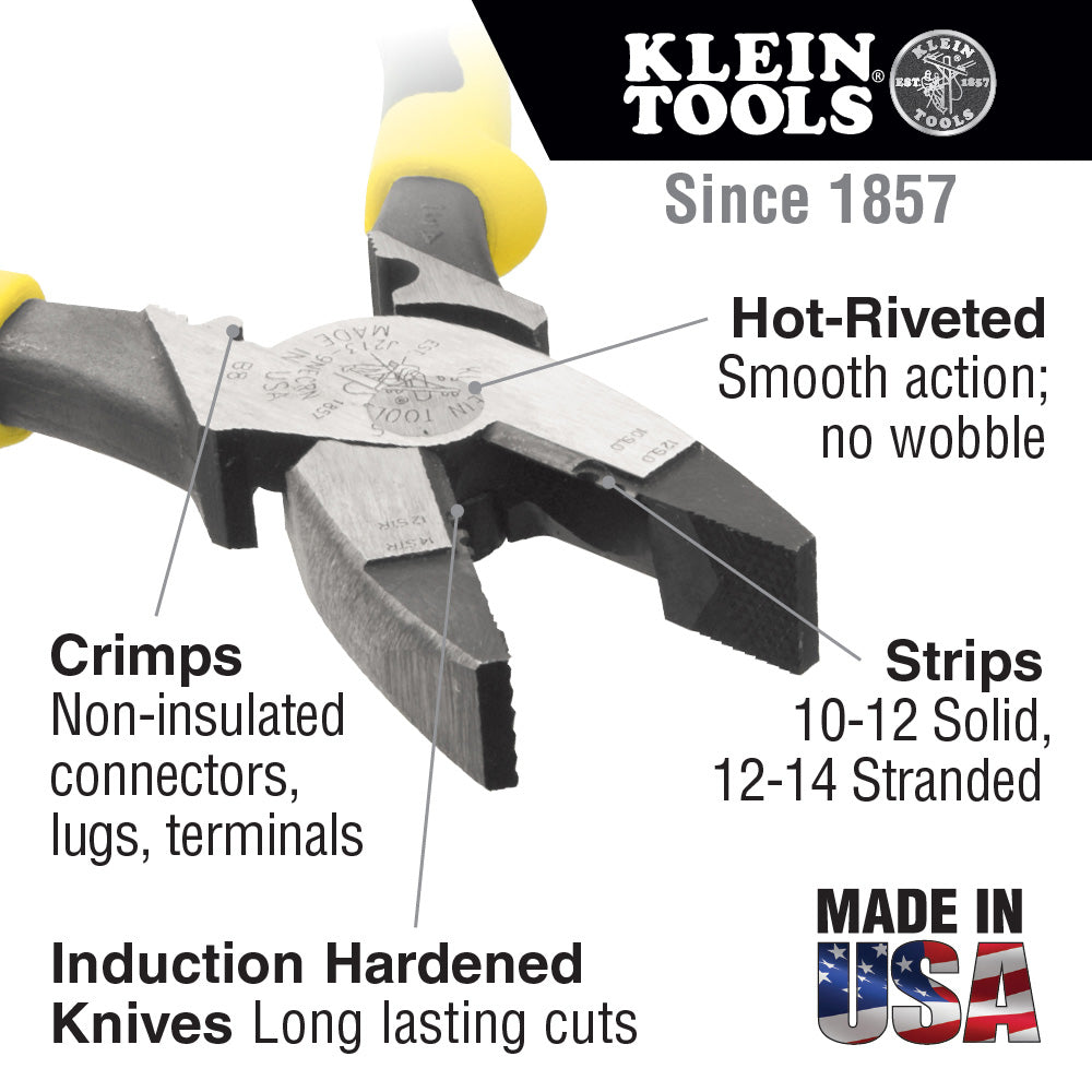 Klein Tools J2139NECRN Side Cutters with Wire Stripper/Crimper Online now
