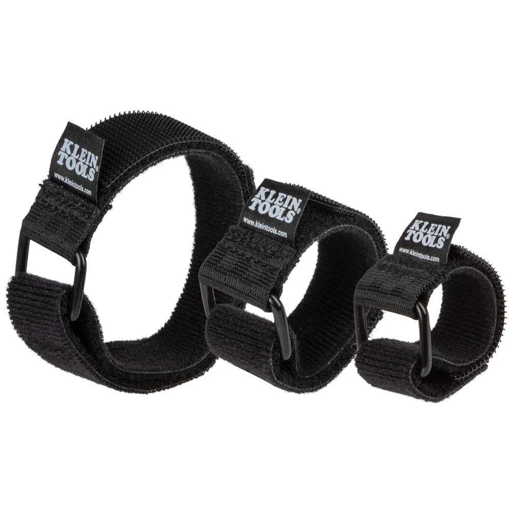 Klein Tools Hook and Loop Cinch Straps, 6-Inch, 8-Inch and 14-Inch Multi-Pack Discount