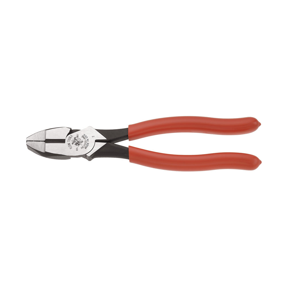 Klein Tools HD2000-9NE Heavy-Duty Lineman’s Pliers, Thicker-Dipped Handle Fashion