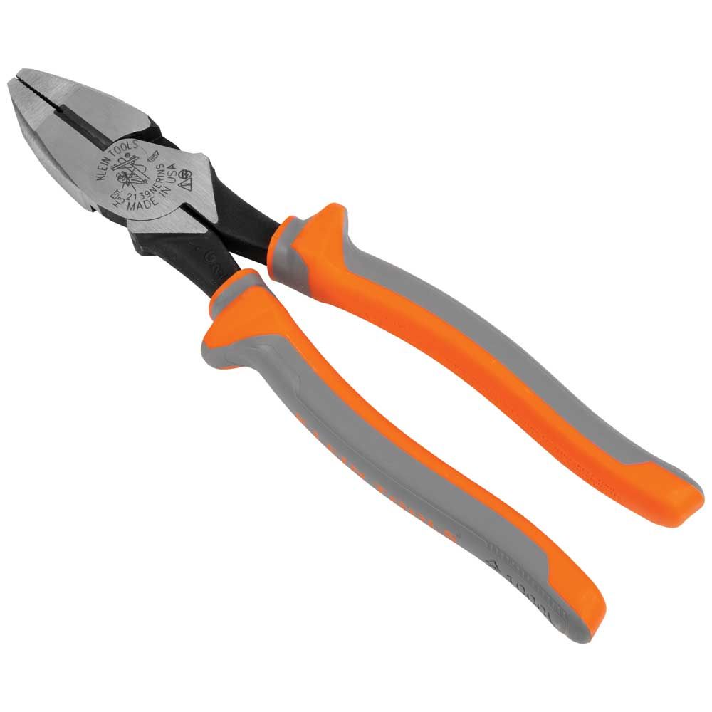Klein Tools Insulated Pliers, Side Cutters, 9-Inch, 2139NERINS Online Sale