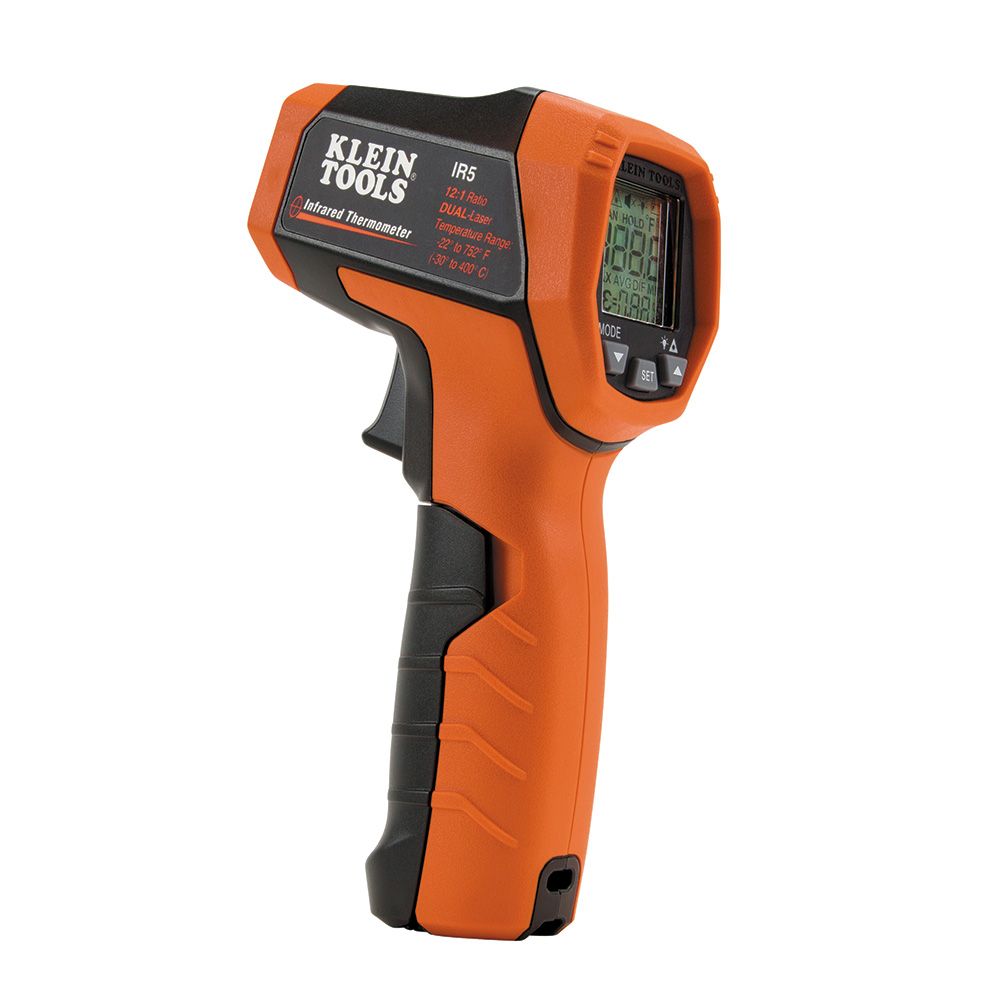 Klein Tools IR5 Dual-Laser Infrared Thermometer Supply