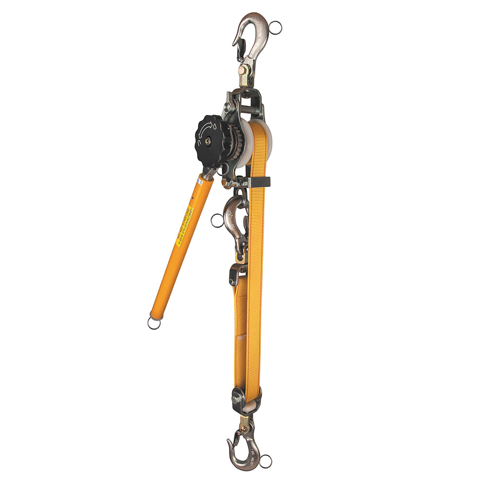 Klein Tools KN1500PEXH Web-Strap Ratchet Hoist with Hot Rings Online
