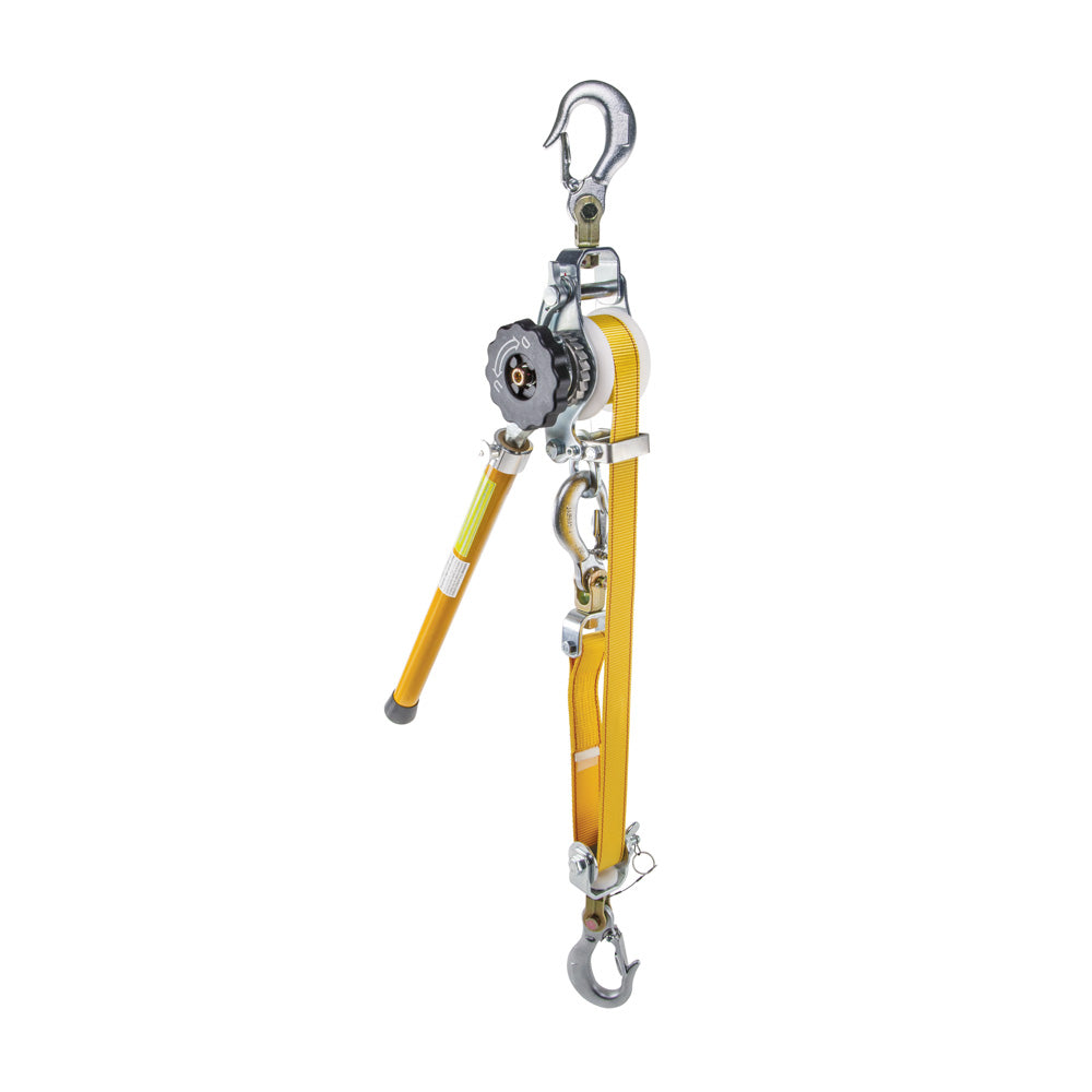Klein Tools KN1600PEX Web-Strap Hoist Deluxe, Removable Handle Supply