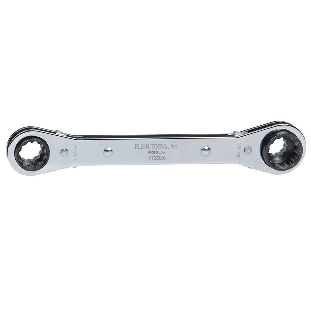 Klein Tools KT223X4 Lineman’s Ratcheting 4-in-1 Box Wrench Discount
