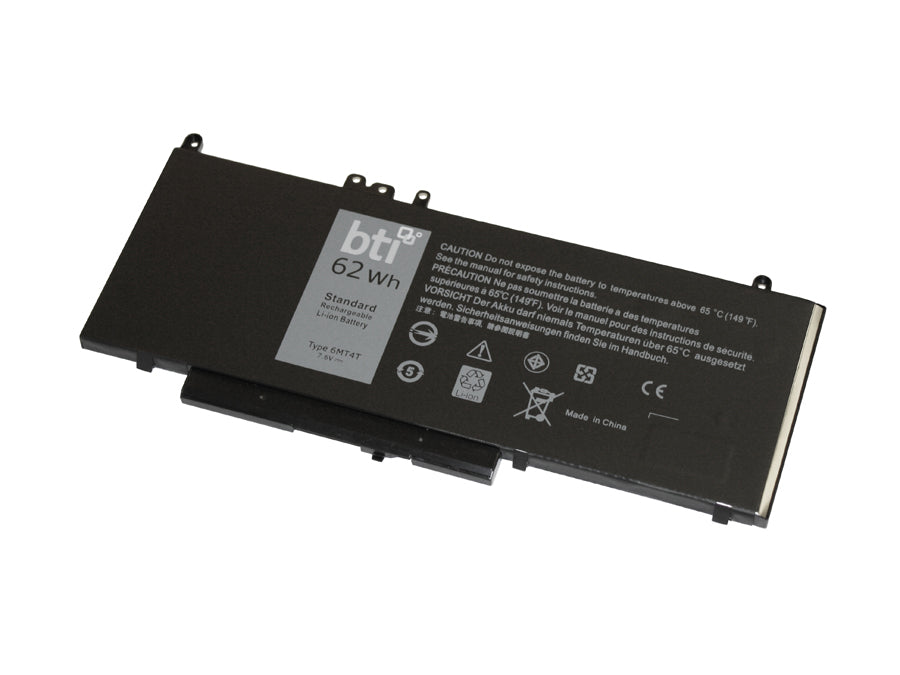 BTI 4-cell 7.6V, LiPolymer Internal Notebook Battery for DELL Latitude E5470, E5570 Sale