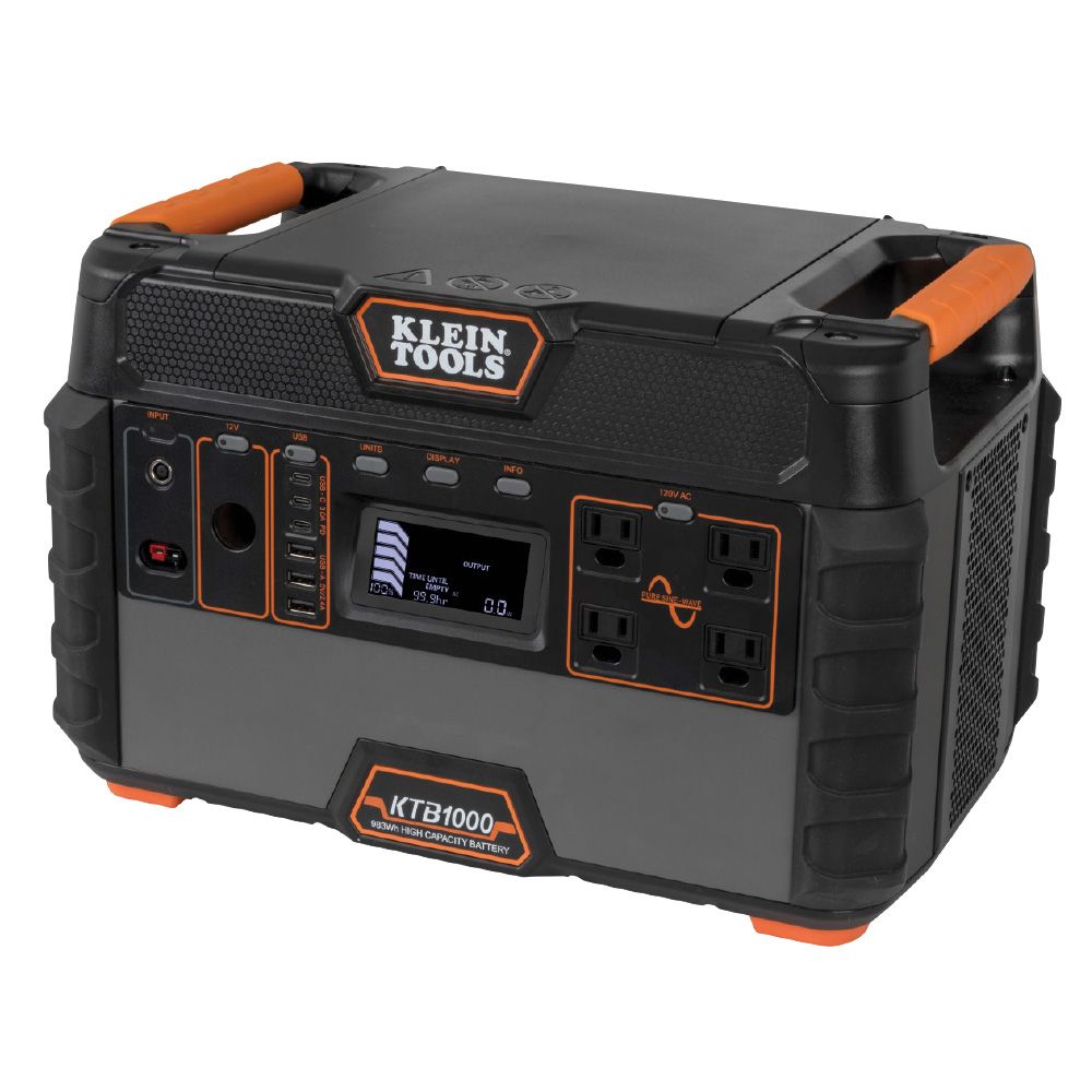 Klein Tools Portable Power Station, 1500W, KTB1000 Sale